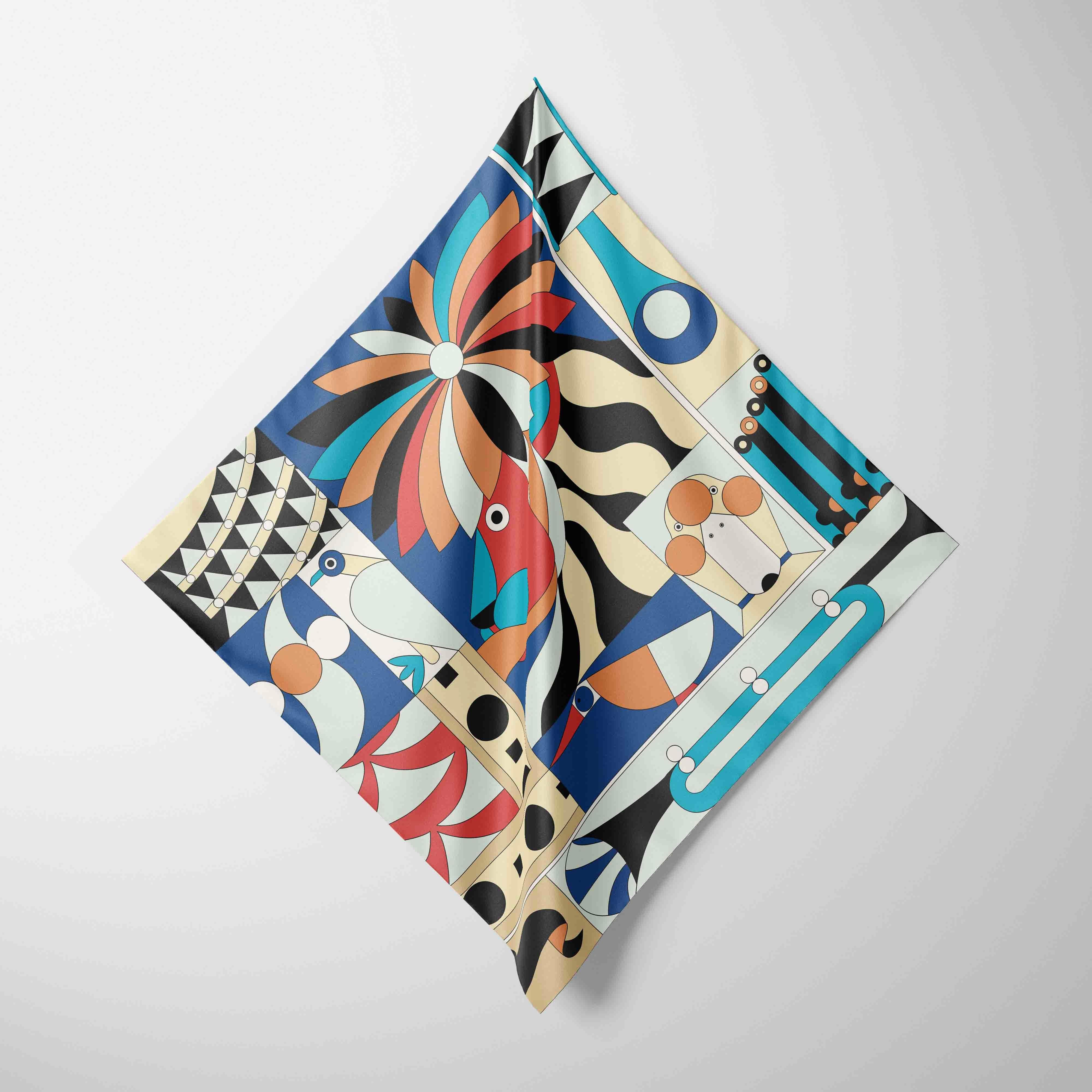 

70cm*70cm Designer 2026 Chiffon Scarf Women Silk Scarf for Women Floral Neckerchief Scarf Foulard Women Bandana Silk Scarves square 70cm 27 inch