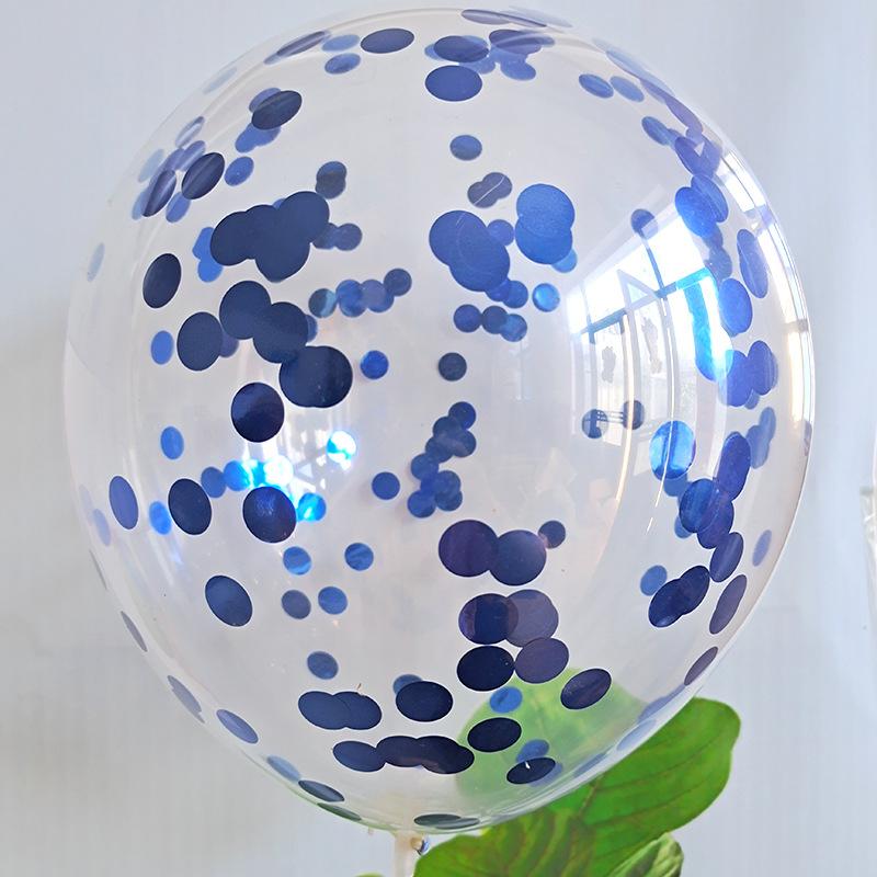 

20pcs 12inch 2.8g Transparent Sequin Balloons Children s Toy Magic Colored Confetti Balloon Birthday Party Wedding Valentines 12inch 20pcs