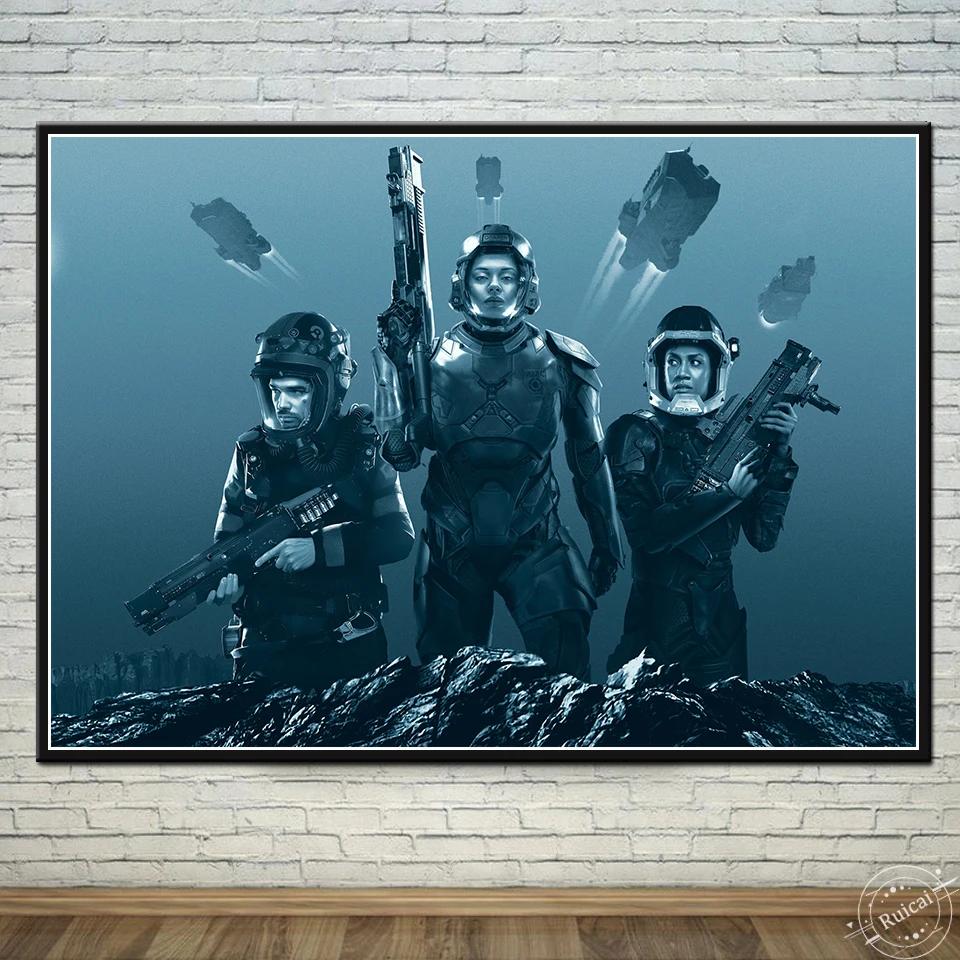 

The Expanse Tv Play Print Art Canvas Poster For Living Room Decoration Home Wall Decor Picture 8X12inch 20x30cm