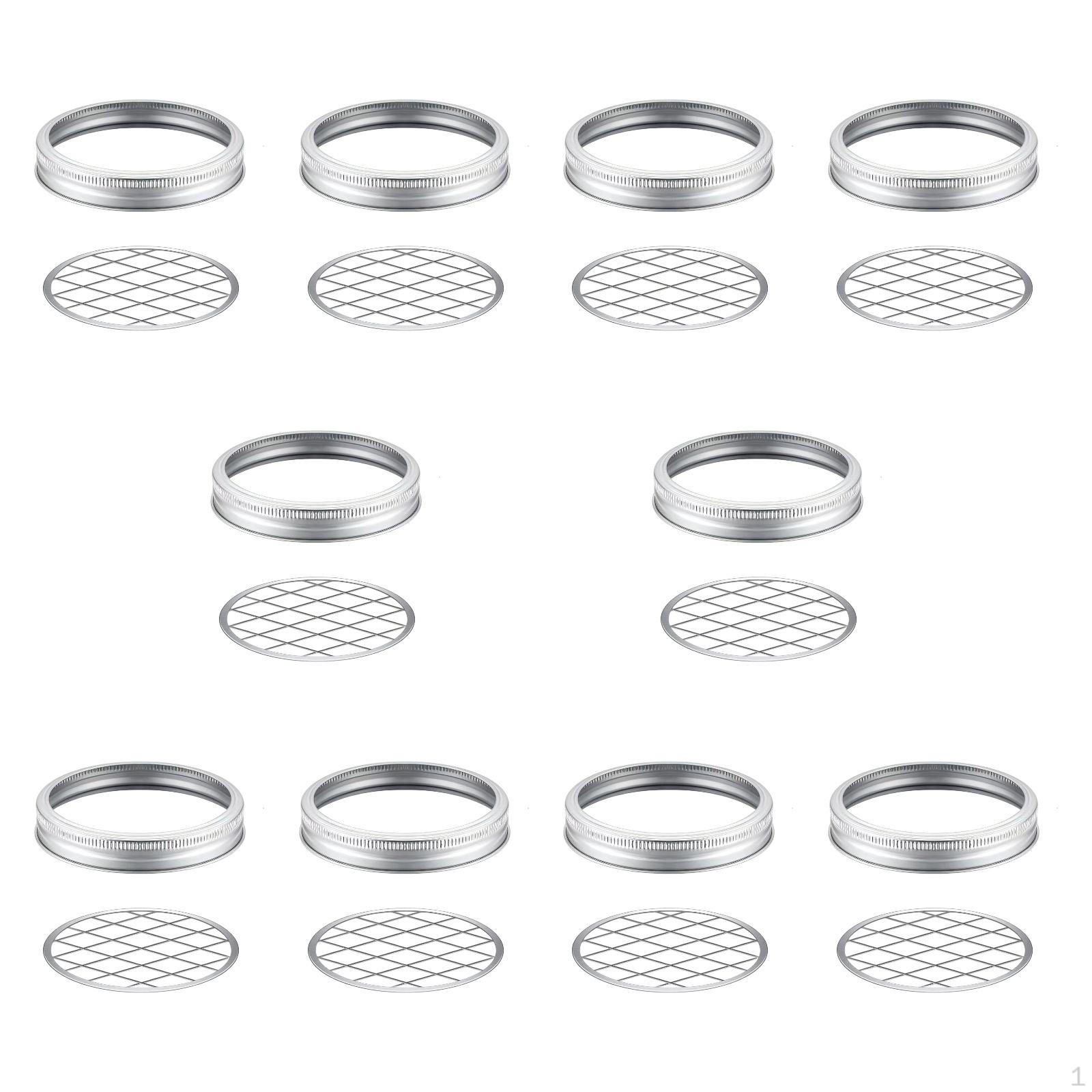 

10 шт. вставных крышек для цветочных банок для демонстрации и организации цветов 6.85cm 7cm