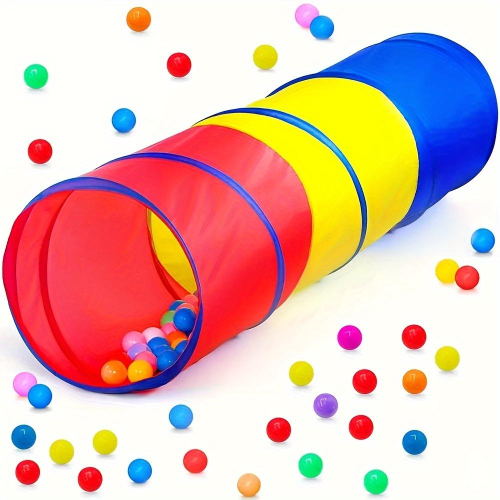 Sunshine Rainbow Children's Crawling Tunnel Tube Children's Channel Kindergarten Sensory Training Equipment Drilling Hole Toy Four