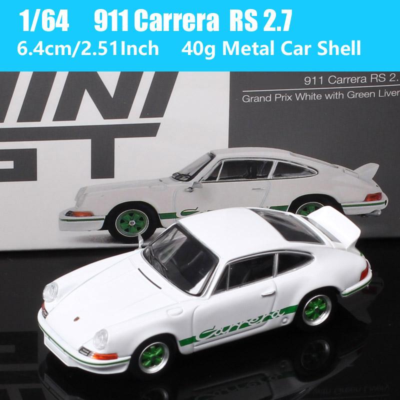 MiniGT 1/64 Scale Nissan Skyline GTR Racing Z Honda Civic Cadillac V 911 GT3 McLaren Datsun 510 Pickup Truck Car Model Toy