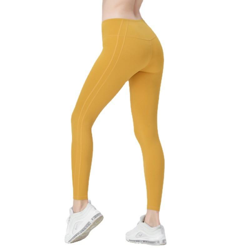 Women High Waist Dance Leggings No Front Seam Tummy Control Butt Lifting Stretchy Gym Yoga Pants