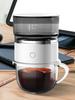 Hand-Pressed Coffee Maker Stainless Steel Filter Coffee Brewer Grinder Portable Manual Press Coffee Espresso Maker