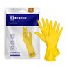 Ideall Yellow Latex Rubber Gloves Household 1 Pair