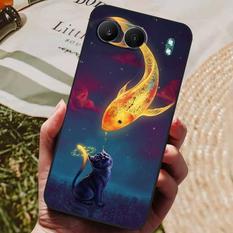 Handyhüllen für Oneplus Nord 4 Hülle Weiche TPU Silikon Rückseite für One plus Nord4 5G Handyhüllen Schutzhülle Mode Coque
