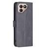 For TECNO Pova 7 Ultra 5G Phone Case BINFEN COLOR Wallet Stand Geometry Imprint Leather Cover