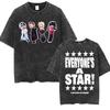 5 Seconds of Summer Everyone's A Star 2026 World Tour Vintage Washed Harajuku Hip-Hop Oversized Unisex T-Shirt