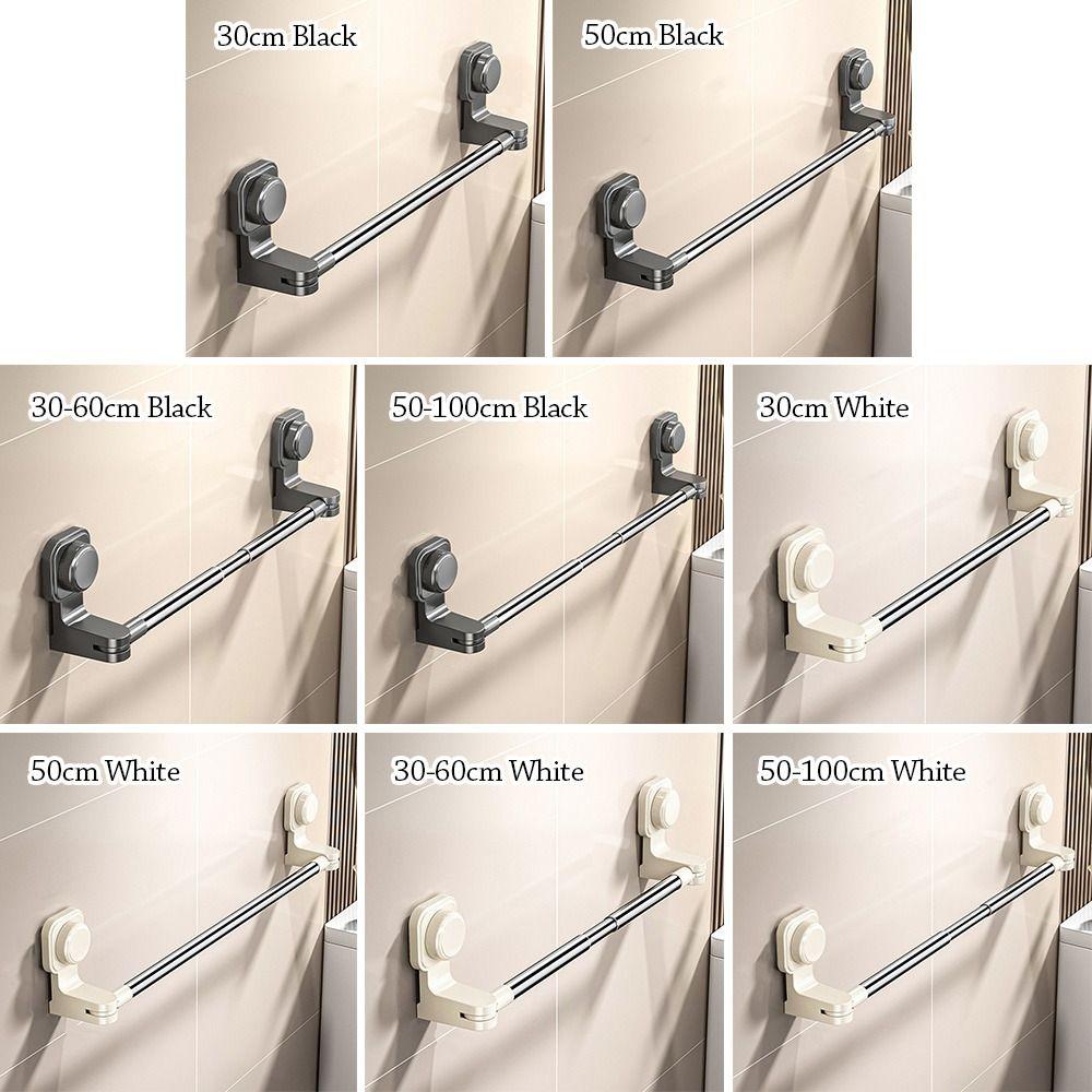 Adjustable Towel Bars Suction Cup Slipper Rack New Towel Rack