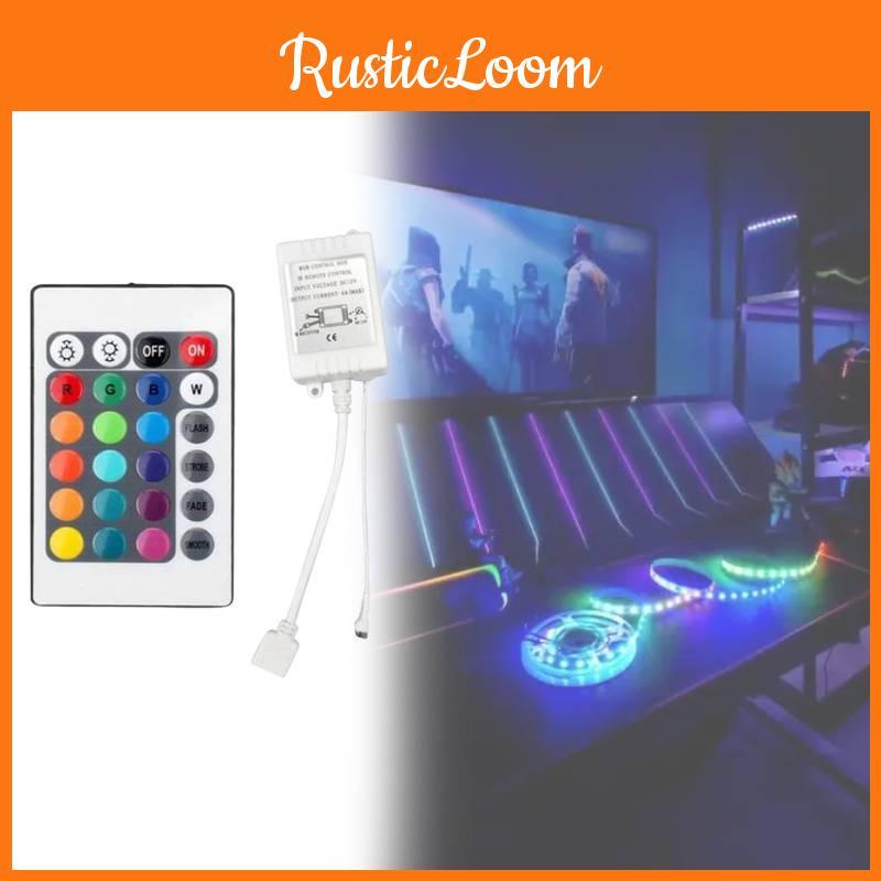 Led Light Strip Dimming Controller With Infrared Remote For Diy Lighting Projects