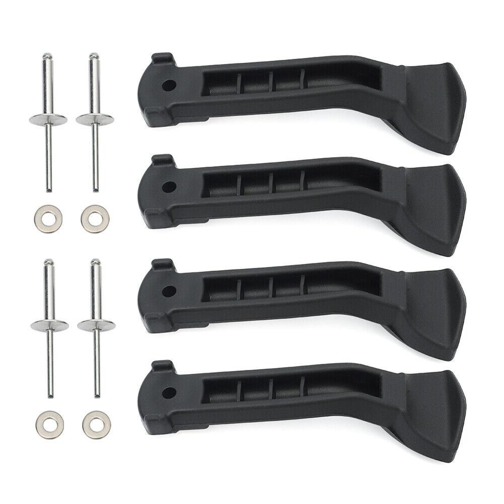 4 Piece Hood Strap Panel Latch Kit for SKI DOO REV MXZ GSX GTX Models OEM 517302448 622323 ABS Material Strong Lock