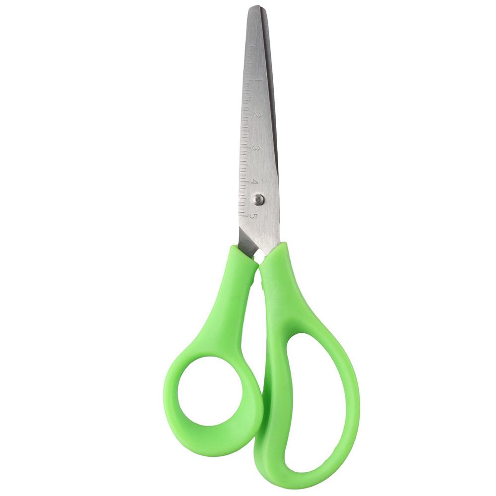 3 Pieces Left Handed Scissors Set,5.6Inch 3 Color Craft Scissors Comfort Grip Handles Blunt Lefty Safety Scissors