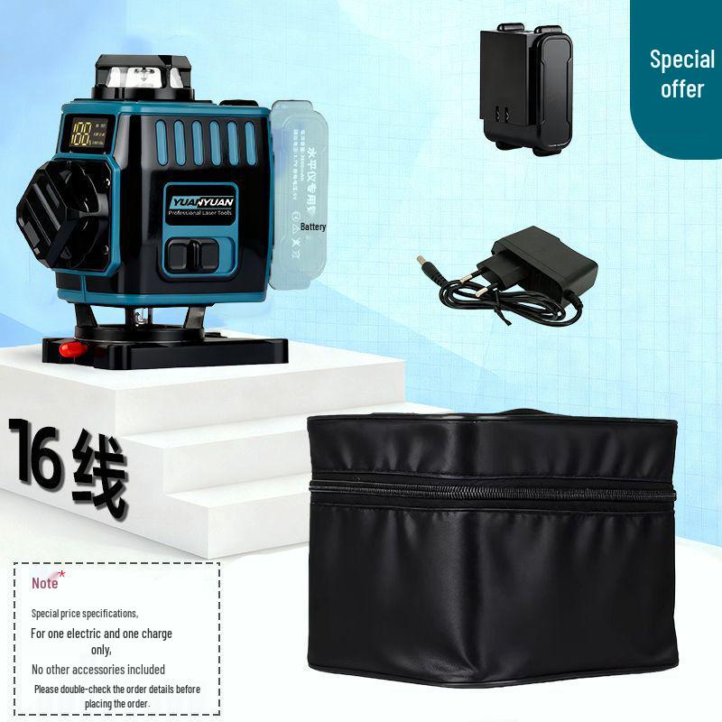 Cross New 16-Line Multifunctional Rotating Laser Level with Infrared Technology