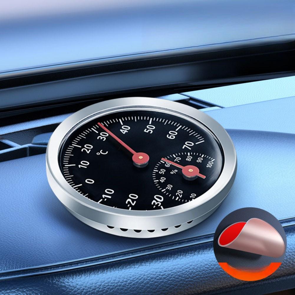Car Thermometer Temp Humidity Meter Vehicle Hygrometer