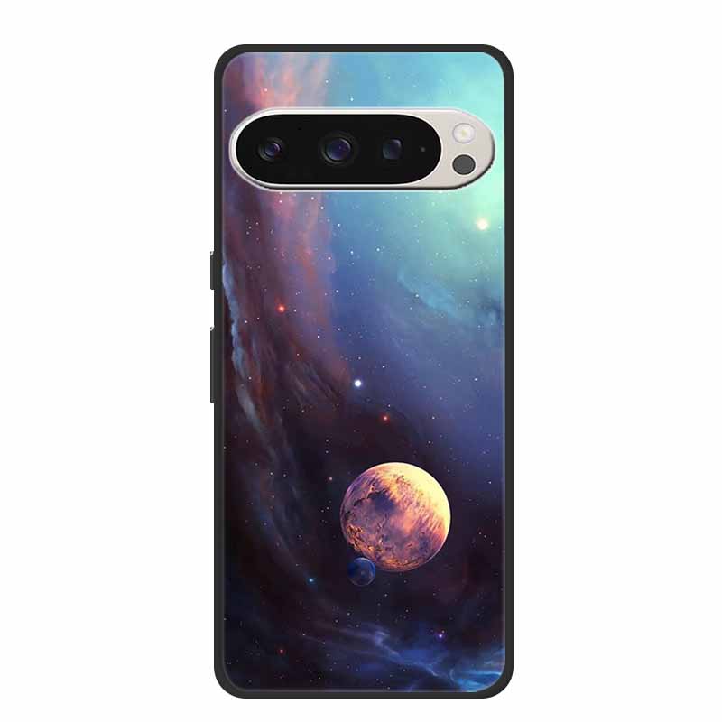 Für Google Pixel 9 5G Hülle Luxus TPU Weiches Silikon Handyhüllen für Google Pixel 9 Pro Pixel9 Cartoon Süße Stoßstangenabdeckung Fundas