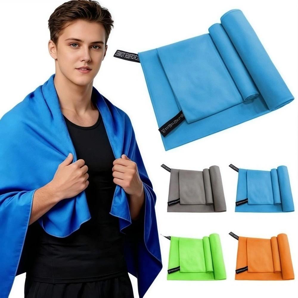 Microfiber Sweat-absorbing Towels Quick-drying Compact Fitness Towel 76×152CM Portable Running Towel Sports, Swimming, Etc