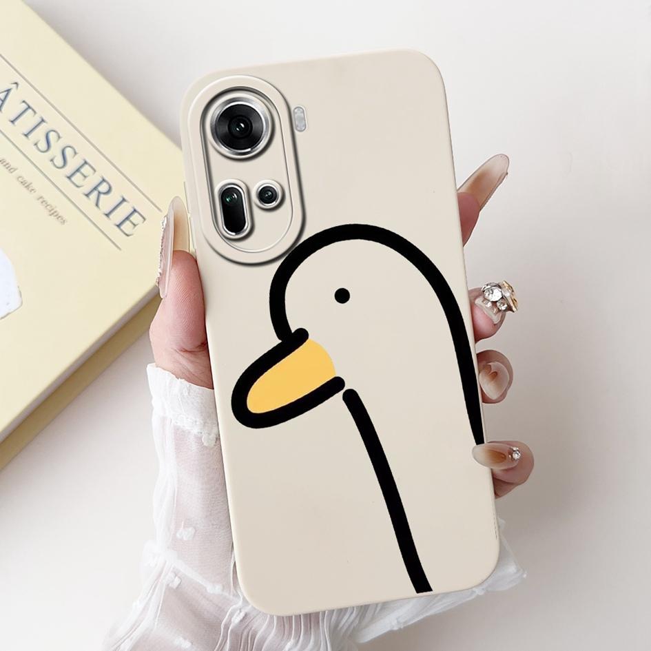 For OPPO Reno 11 5G Case CPH2599 Cover Lovely Panda Camera Protection Soft Silicon Phone Case For OPPO Reno11 Pro Reno 11F Coque