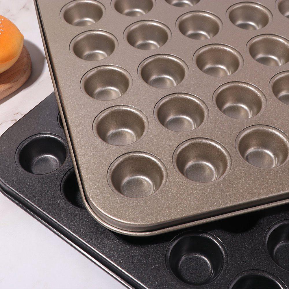 DIY Small Muffin Pan Large Capacity 48 Mini Baking Molds Muffin Dessert Tray  Baking Supplies