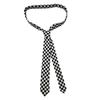 Zebra Leopard Print LOVE Poker 5cm Tie with Unisex Shirt - Versatile, Customizable 