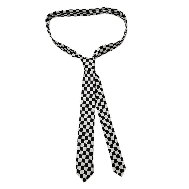 Zebra Leopard Print LOVE Poker 5cm Tie with Unisex Shirt - Versatile, Customizable