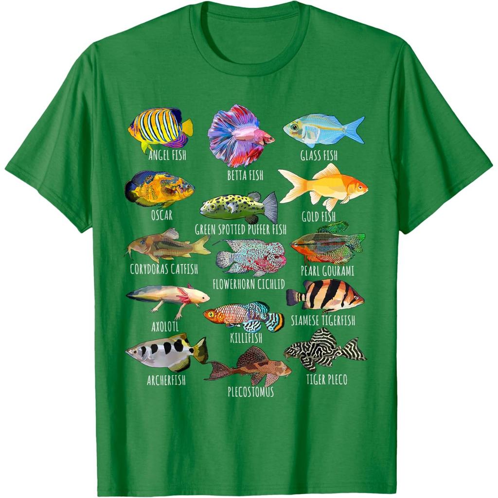 Fishkeeping Fish Species Biology Types of Aquarium Fish TShirt