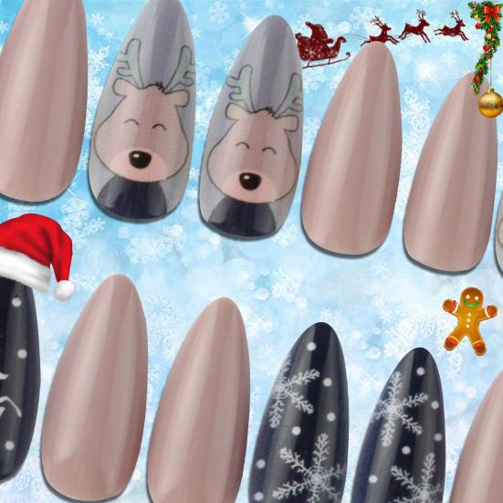 Nail Tip Artificial Quick Building Fully Cover Press On Wearable Fake Full Cover Nail for Female