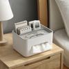 Tissue Box Multipurpose Tissue Box Lid Napkin Holder Home Office Remote Storage Wet Tissue Box Office Desk