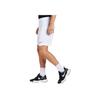 Nike Solid Color Mid-Rise Slim Fit Straight Leg Casual Shorts Men shorts White CW6107-100