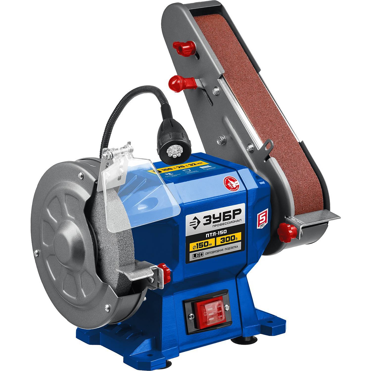 

Настольный шлифовальный станок Зубр ПТЛ-150