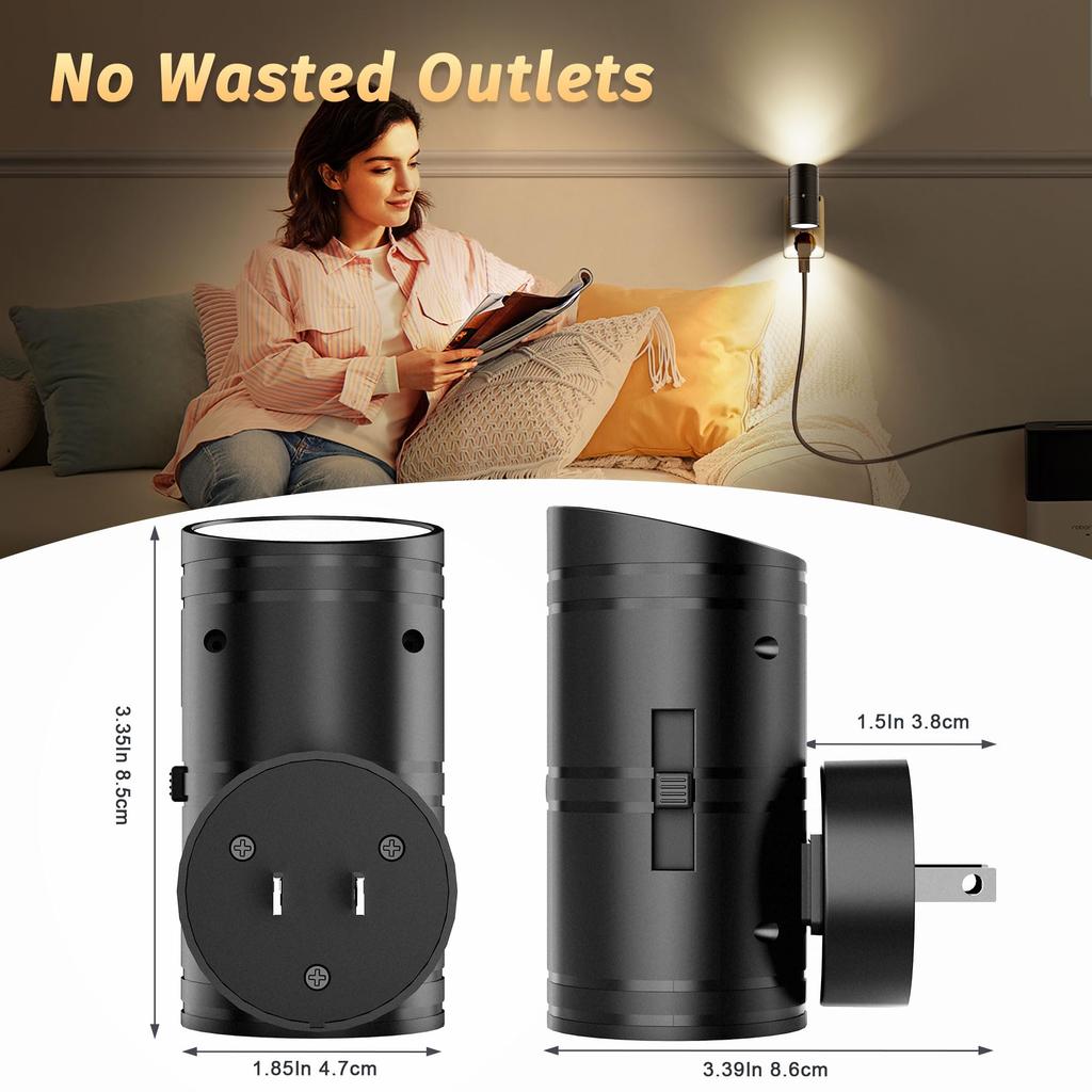 Light Sensing Wall Lamp Automatically Turn On When Dark Room Decor Home Aisle WC Hallway Stair Kitchen Bedroom LED Night Lamp