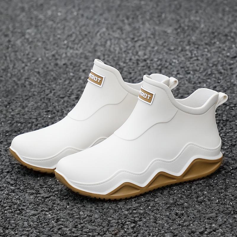 Rain Shoes Men's and Women's New Non-slip, Wear-resistant and Deodorant Rain Shoes Men's Wading Fishing Special Rain Boots Women