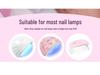 Portable Foldable Russian Manicure Hand Rest with Lamp Support