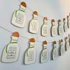 Tequila Bottle Banner (16pc, 12ft Gold String) 21st Birthday Decorations, Moo Moos and Margaritas Margs and Matrimony Garland Bachelorette Party