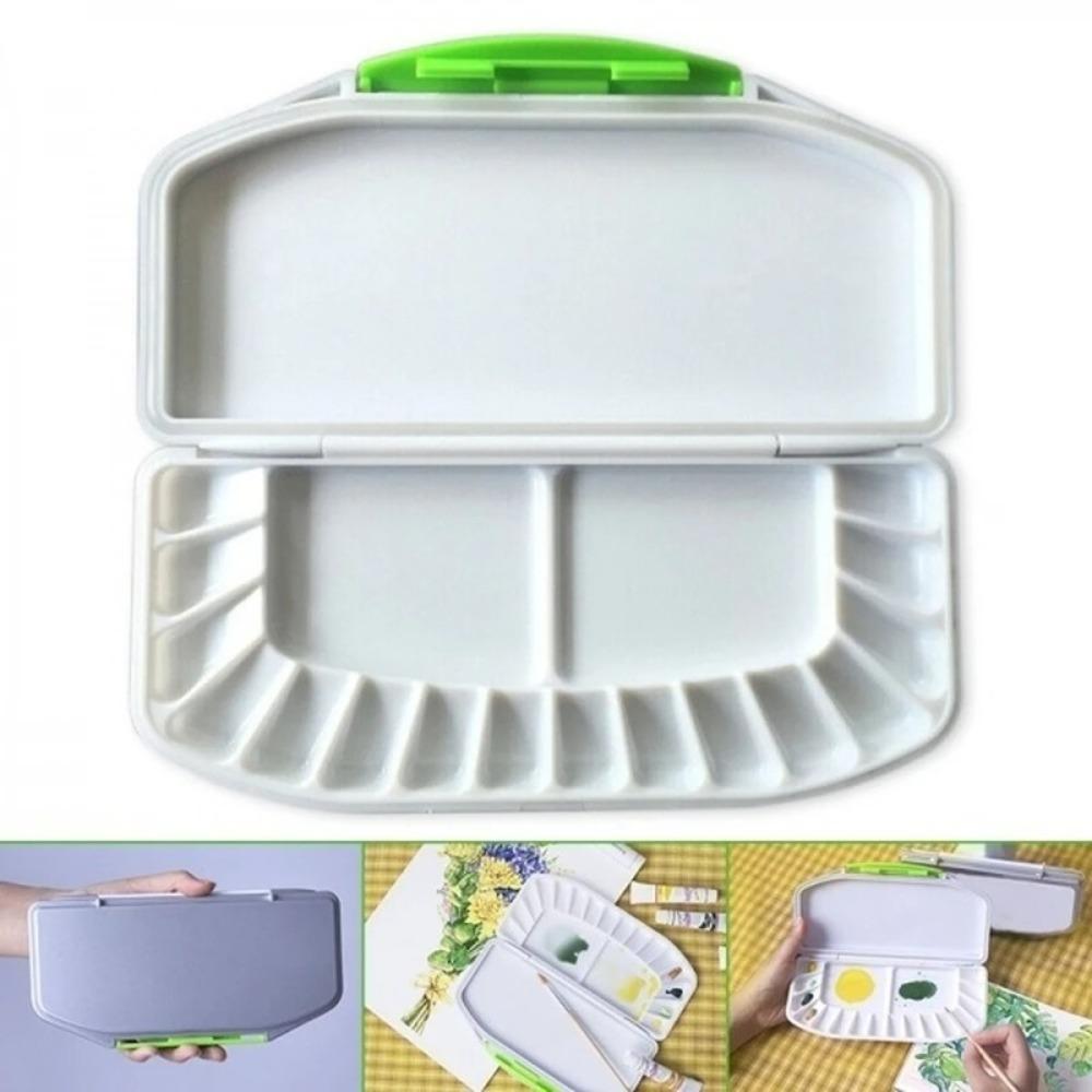 Leak-proof Watercolor Palette Artist Grade Color Mixer Portable Folding Paint Box  Oil Paint