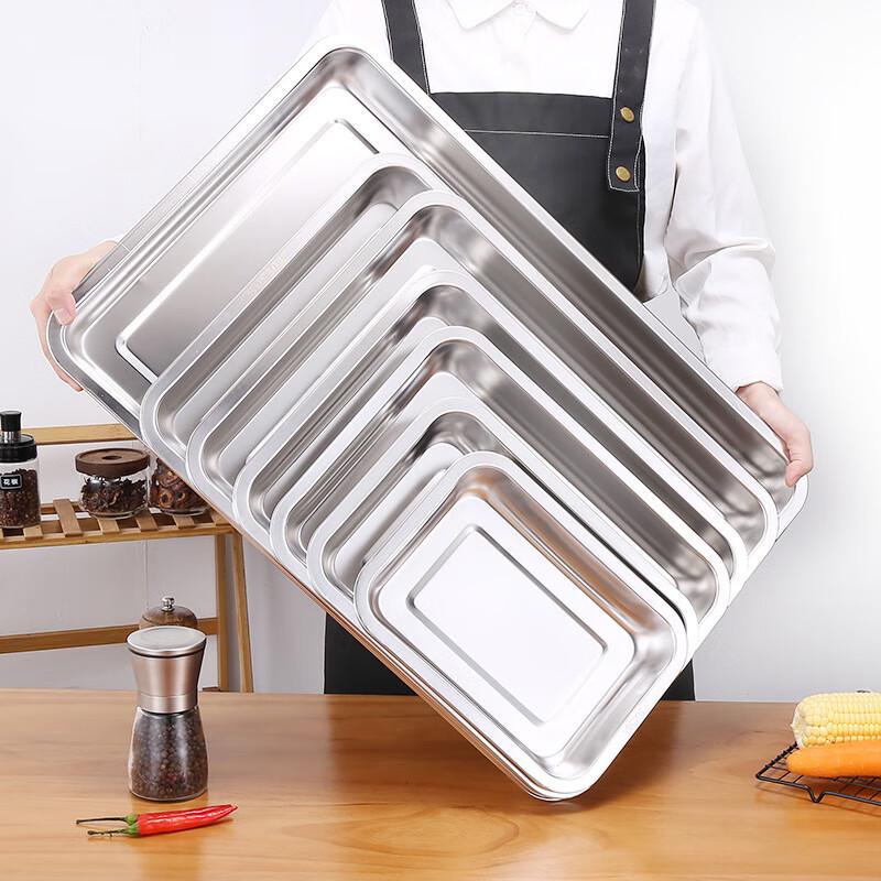 Wuhe 304 Stainless Steel Square Tray