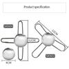 Stainless Steel Ice Balls for Coffee Cooling - Reusable Freezer-Safe Espresso Chiller, Flavor Enhancer Tool
