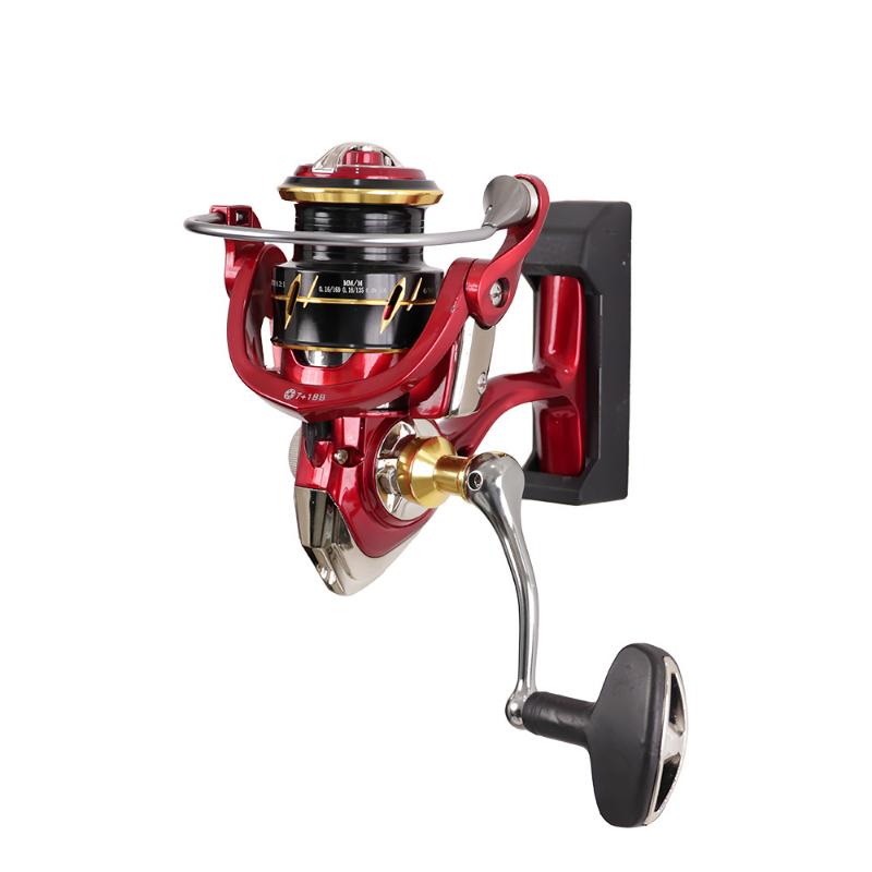 1 Set Space-Saving Fishing Reel Hanger Fishing Reel Holder Storage Rack Spinning Reel Organizers Holder For Home Garage Shop