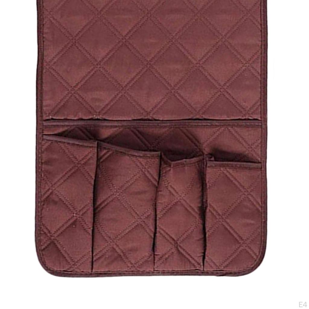 Sofa Armrest Organizer Bedside Arm Caddy Hanging for Couch