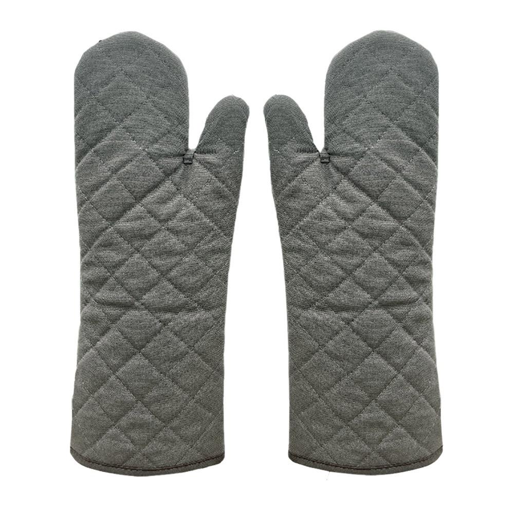 1 Pairs Silicone Microwave Gloves High Temperature Resistant Non-Slip Oven Mitts Anti-scald Fireproof Insulation Gloves