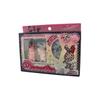 Decoratier Rabbit Plush Toy Set of 2 with Glue, Strap, and 6 Colors of Rhinestones
