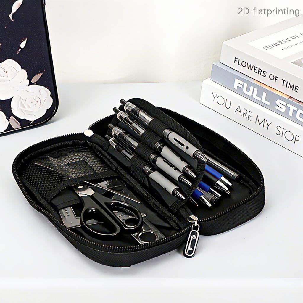 Fortnite Cartoon Multi-Function Pencil Case - Zipper Design, Large Capacity Storage, Multi-Compartment Organizer, Learning Gifts