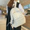 Nylon Students Backpack Fashion Shoulder Bag High Quality Floral School Bag  Girls