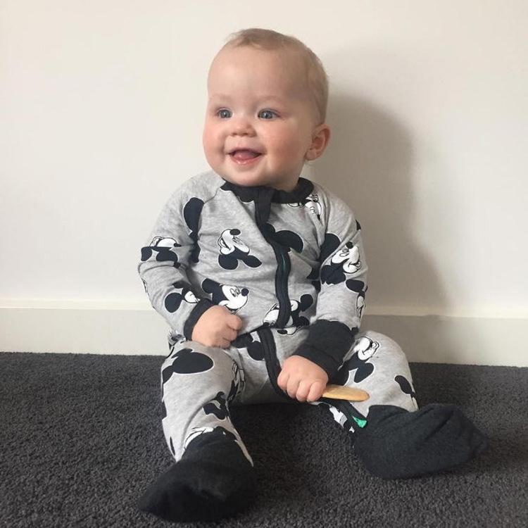New Summer Baby Long-Sleeve Romper Onesie