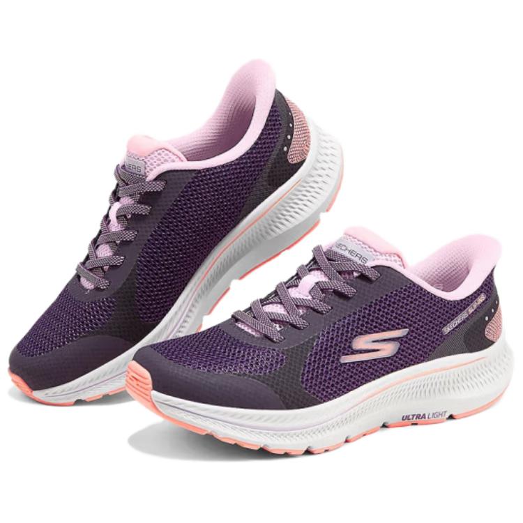 Skechers Go Run Consistent 2.0 Comfortable Soft Low Top Casual Shoes Women Sneakers Deep-Purple 128619-DKPR