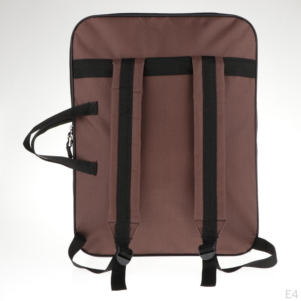 Portofoliu de artă 8K Portofolii multifuncționale pentru artist Husă Geanta pentru planșă de desen cu buzunare multiple pt