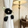 Beautifully Flowers Curtain Straps Magnetic Sheer Curtains Tiebacks Pearl Curtain Buckle  Bedroom