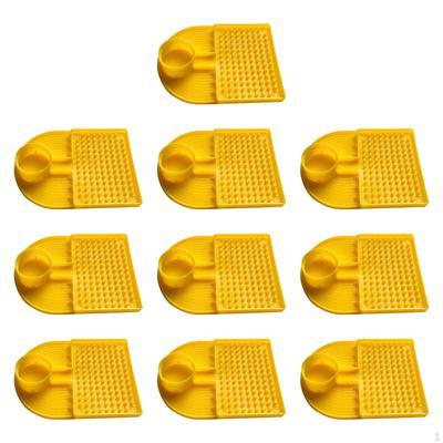 10x Bee Feeder Feeding Tools Portable Stable Drinking Device Wide Area Water for