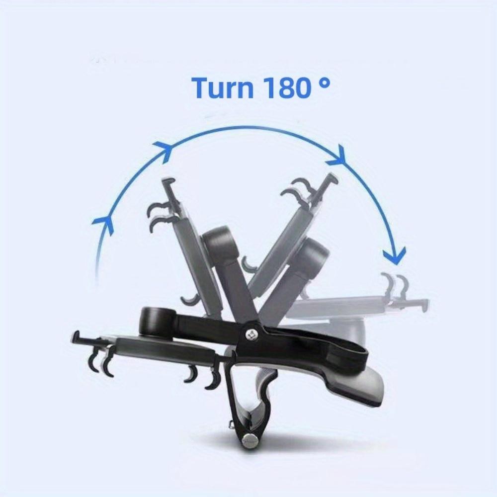 360 Degree Rotation Car Phone Holder Dashboard Mobile Phone Clip Mount Stand Universal Car Smartphone Bracket for GPS Navigation