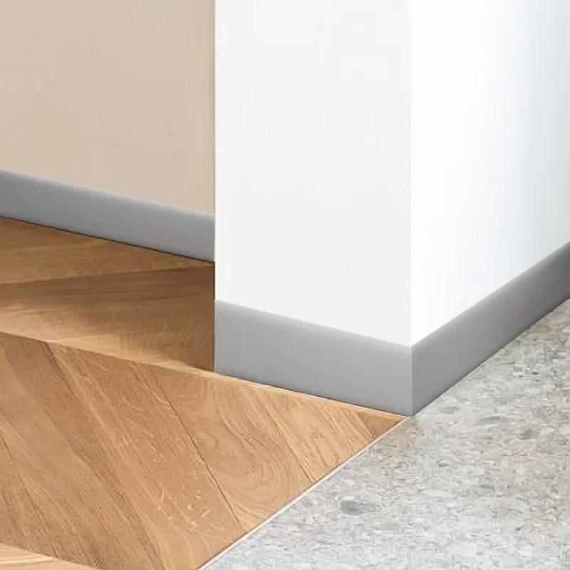 Self Adhesive Skirting Line 3D Wall Stickers Thickened Anti-collision Decoration Strips Bedroom Living Room Corner Line Stickers
