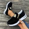 Fashion 2025 New Women Platform Sneakers Elegant Flats Shoes Woman Comfortable Casual Zipper Sneakers Women Lightweight Vulcanize Shoes